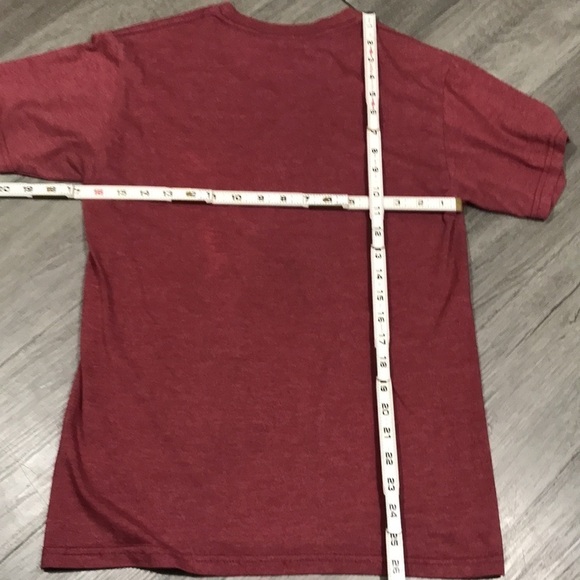 O’NEILL Burnished Red Screen Print T-Shirt size - Picture 6 of 6